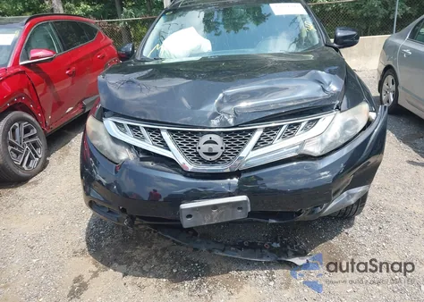 2012 Nissan Murano Sl из США, поврежденный, VIN JN8AZ1MW1CW238654